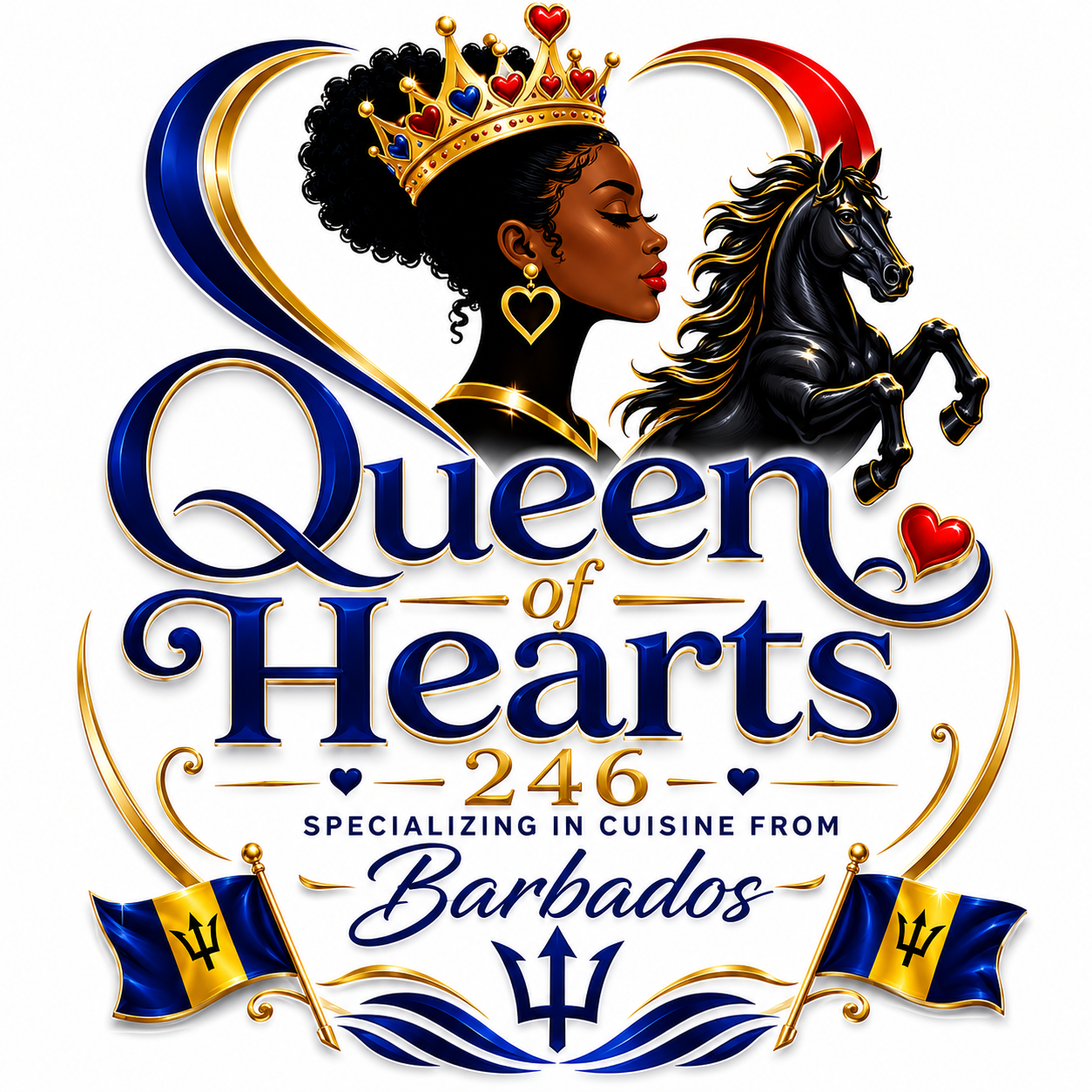 Queen Of Hearts 246❤️ Cuisine logo